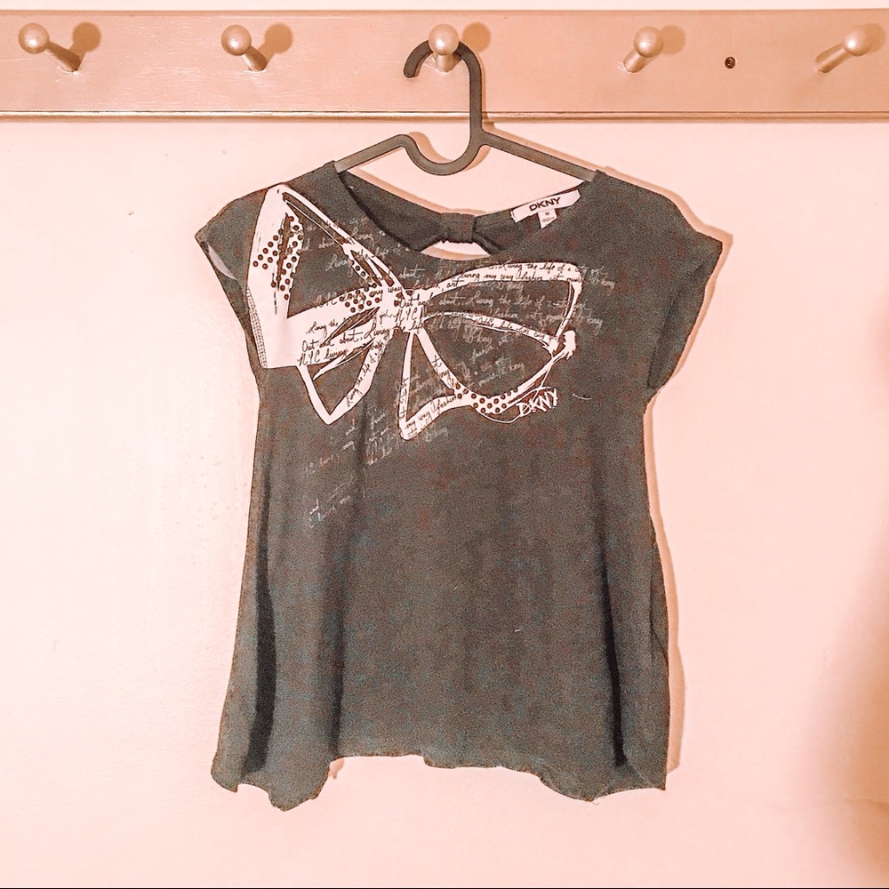 Girls DKNY black top
